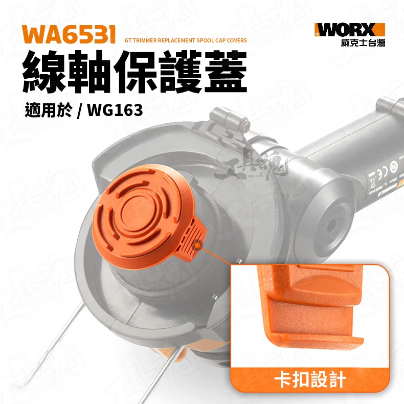 威克士 WORX WA6531 適用WG163 線軸保護蓋 保護殼