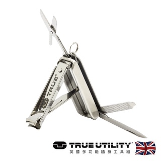 【TRUE UTILITY】英國多功能多功能指甲刀工具組NailClip Kit(吊卡版) TU215K