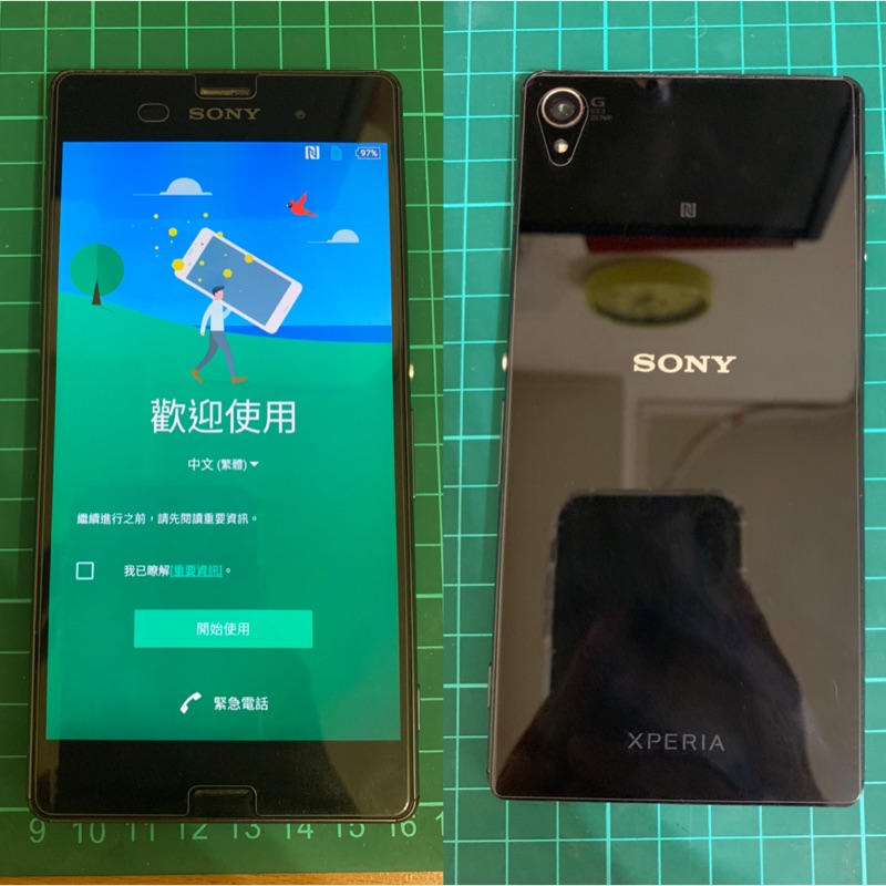 Sony xperia Z3 黑 16g（二手）附原廠彩盒.清水套.保貼