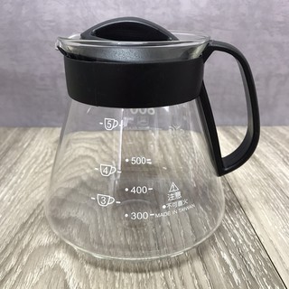 花媽 臺灣製耐熱玻璃壺 600ml 咖啡壼