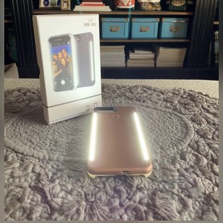 LED發光殼 LED手機殼 補光燈 女神自拍神器