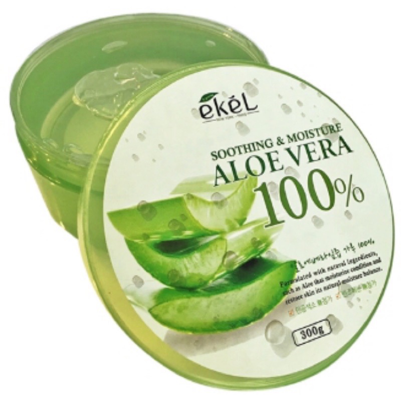 韓國ekel 100% 舒緩保濕補水蘆薈凝膠 蘆薈膠 300g