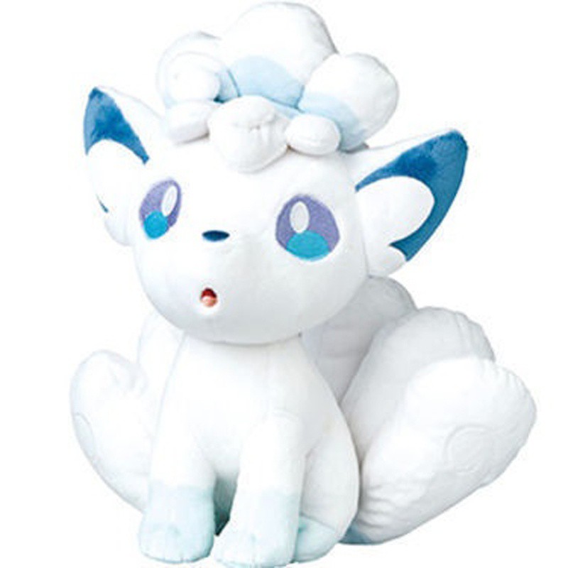 cm 30cm 神奇寶貝冰六尾娃娃阿羅拉六尾玩偶布偶絨毛寶可夢精靈pokemon 蝦皮購物