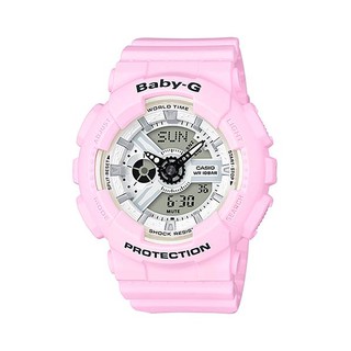 【聊聊甜甜價】CASIO Baby-G BA-110BE-4A 經典雙顯女錶(粉)
