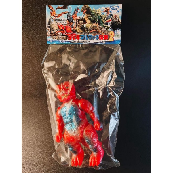 Bullmark 哥吉拉 傳說2 特攝大百科 小膠 迷你拉