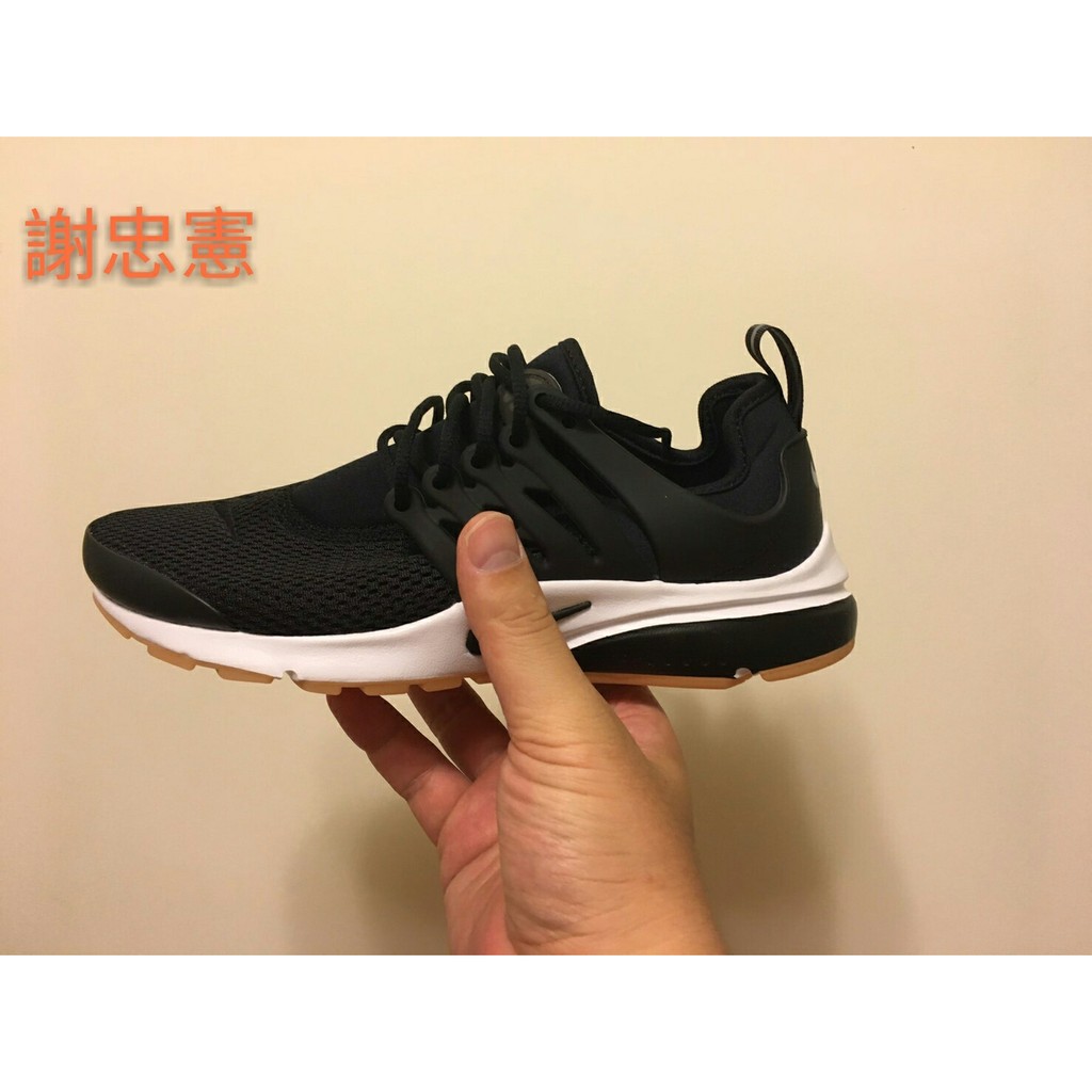 WMS Nike Air Presto 878068-005 魚骨鞋 黑白膠底 女鞋