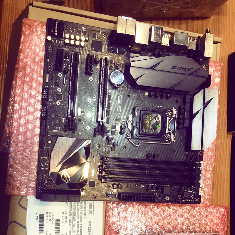 Asus rog z270g gaming micro-atx m-atx主機板 z390 z370 7700k