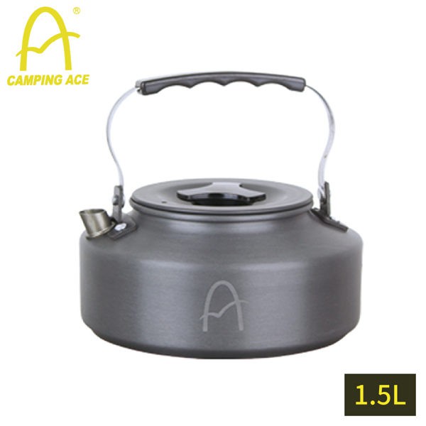 【CAMPING ACE 野樂 硬質氧化鋁茶壺 1.5L】ARC-1509L/煮水壺/泡茶壺/露營炊具/登山//悠遊山水