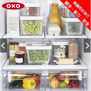 【美國】OXO輕巧系列 非買不可的收納神器 POP按壓保鮮盒 多種尺寸