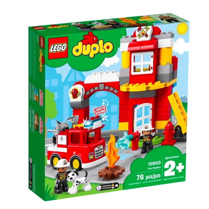 『現貨』LEGO 10903	Duplo-消防局     盒組  【蛋樂寶】