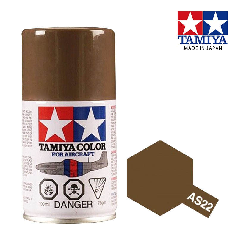 【模神】TAMIYA 田宮 模型 噴漆 噴罐 油性漆 86522 AS22 AS-22 咖啡色（英國空軍）100ml