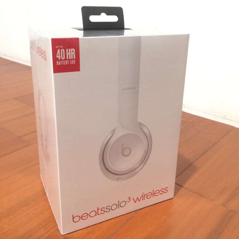 [保證正品]Apple Beats Solo3 Wireless 頭戴式耳機 亮白色