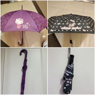廣結傘緣☂️♥️2把合售♥️Hello kitty 直傘/自動折疊傘