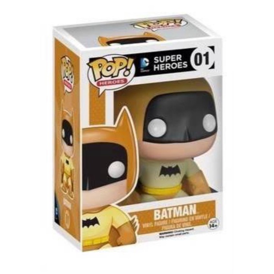 柴寶趣 FUNKO POP 01 蝙蝠俠 黃色特別版 BATMAN DC 英雄 正版