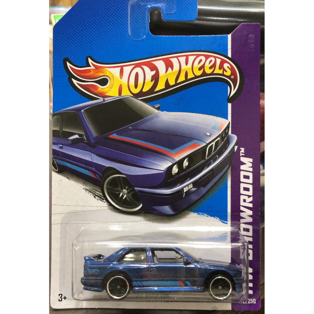 絕版 風火輪 Hot Wheels '92 BMW M3  黑   藍 寶馬    2