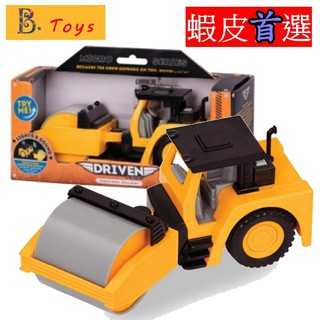 B.Toys 小型壓路機 【小豆芽小物】 美國【B.Toys】車系列 小型壓路機_Driven系列