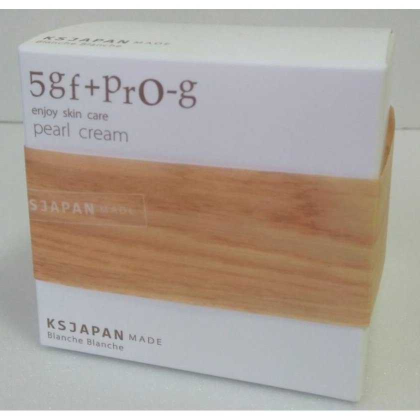 現貨☆鄧鄧日本代購☆日本光伸新版5GF+PRO-G Pearl Cream 抗皺保濕精華霜珍珠霜50g 5GF美容精華液