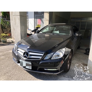 銳訓汽車配件精品-沙鹿店 Benz E350 Coupe 安裝 HP S979 GPS前後行車記錄器 流媒體行車記錄器