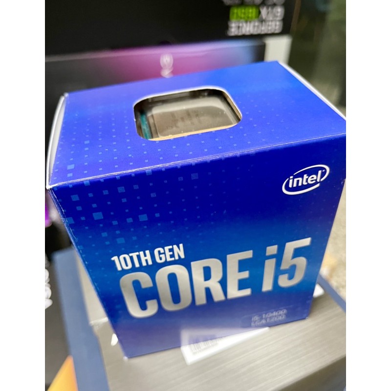 賠售全新未用_Intel 十代 Core i5 10400有內顯（6核12緒）CPU處理器 2.9Ghz 1200腳位