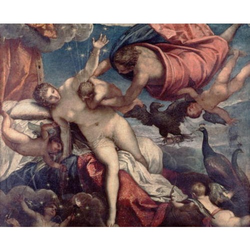 歐洲進口拼圖 Ric 名畫 生命的起源 Tintoretto 丁托列托 1500片拼圖 16197