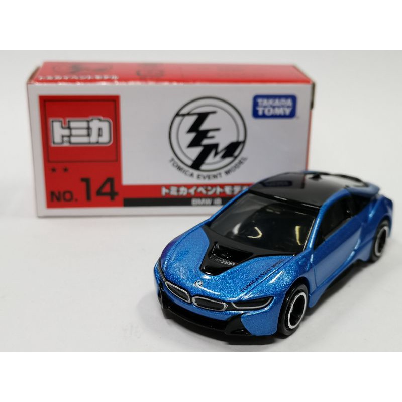 Tomica 會場限定 TEM NO.14 BMW i8 油電超跑 藍色 全新