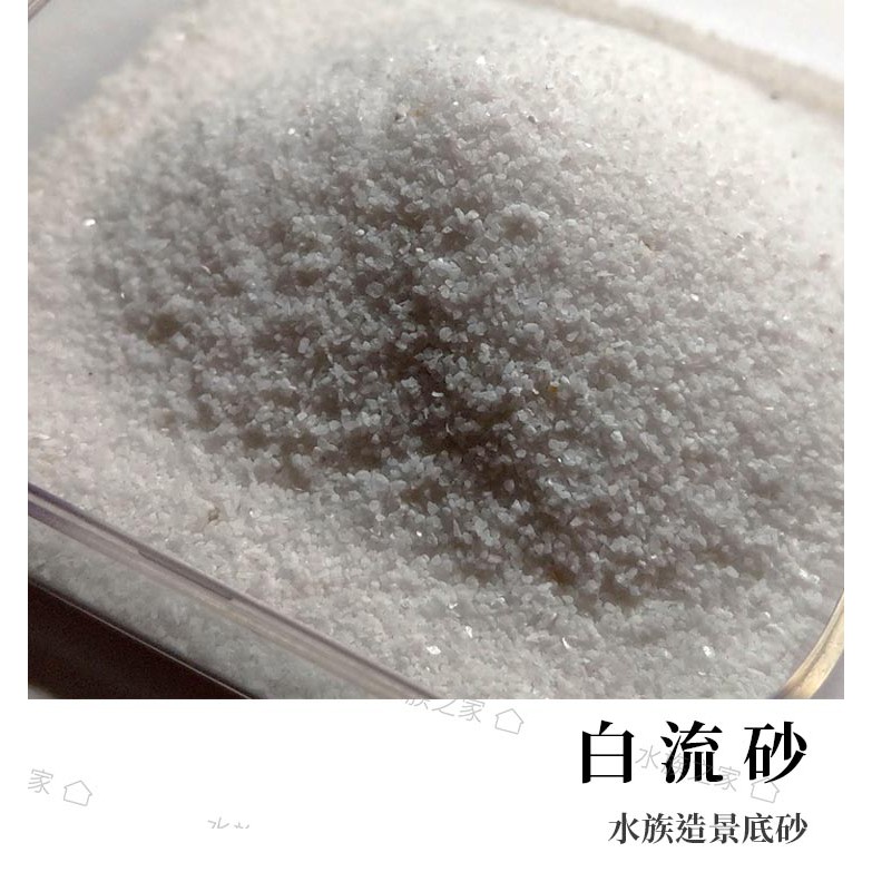 水族之家 白流砂1 5公斤3公斤水族底砂魚缸底砂水族箱底砂裝飾造景底沙淺色底砂亮色底砂細沙細砂