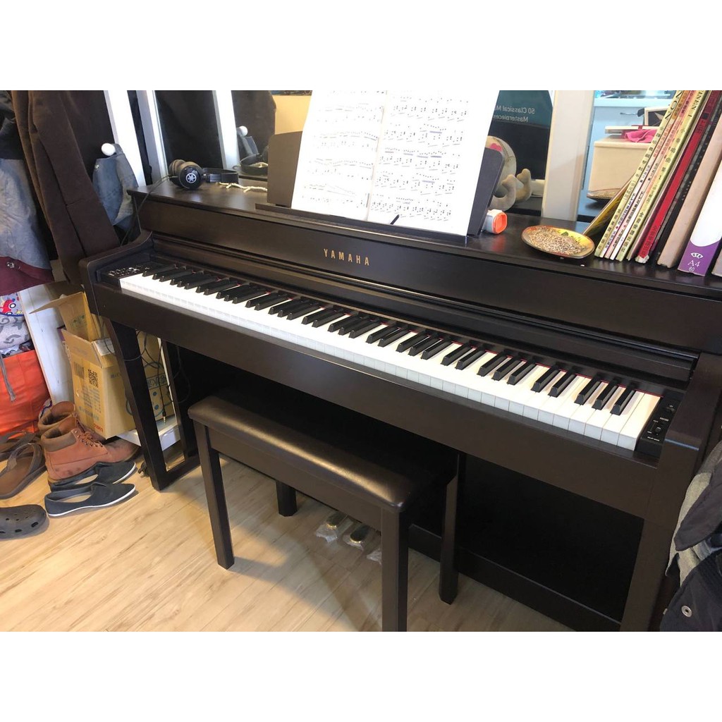 YAMAHA Clavinova CLP-635 R 88鍵電鋼琴九成新不二價自取| 蝦皮購物