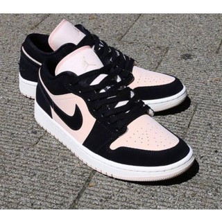 全新正品 Air Jordan 1 Low "Crimson Tint" 黑粉 553558-034