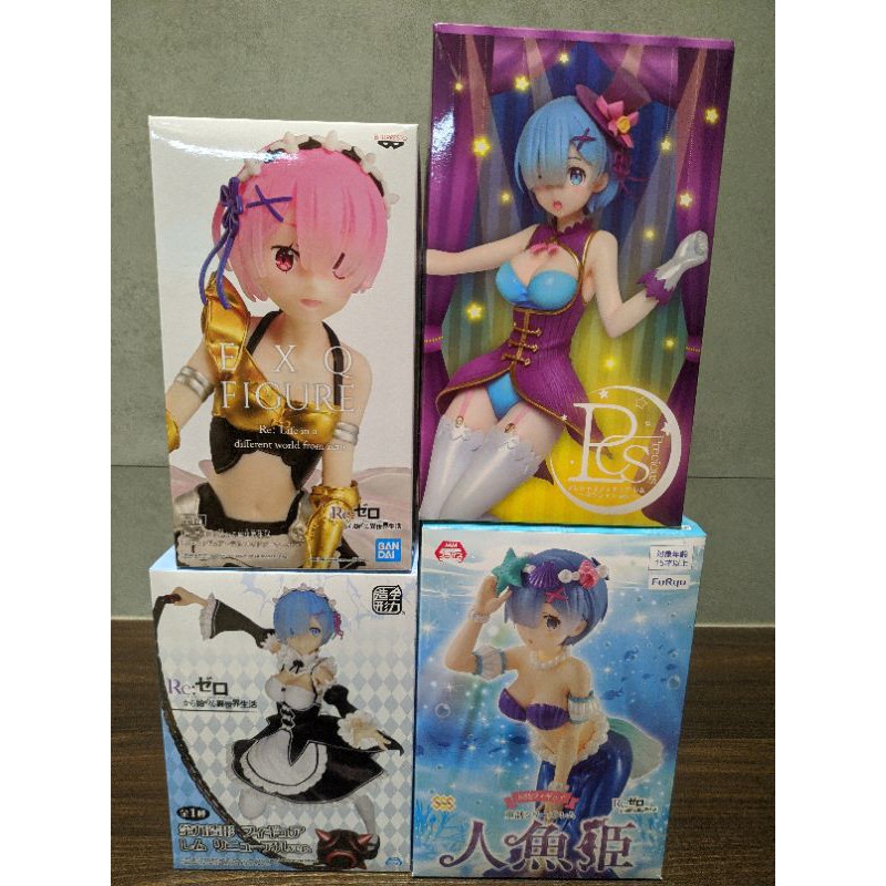 現貨 全新 日版 Re:從零開始的異世界生活 雷姆 拉姆 魔術師 / 全力造型 / 泳裝 / 中國風 / 拉姆 盔甲