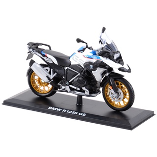 BMW Maisto 1: 12 寶馬 R1250GS 帶立式壓鑄車輛收藏品愛好摩托車模型玩具