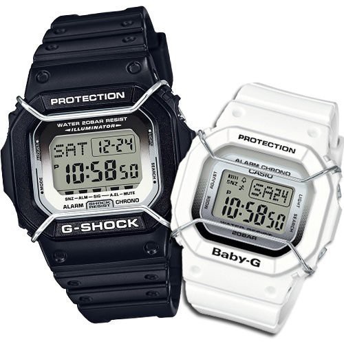 【CASIO】卡西歐G-SHOCK&BABY-G 天使與惡魔套組對錶 LOV-16B 宏崑時計 台灣卡西歐保固一年