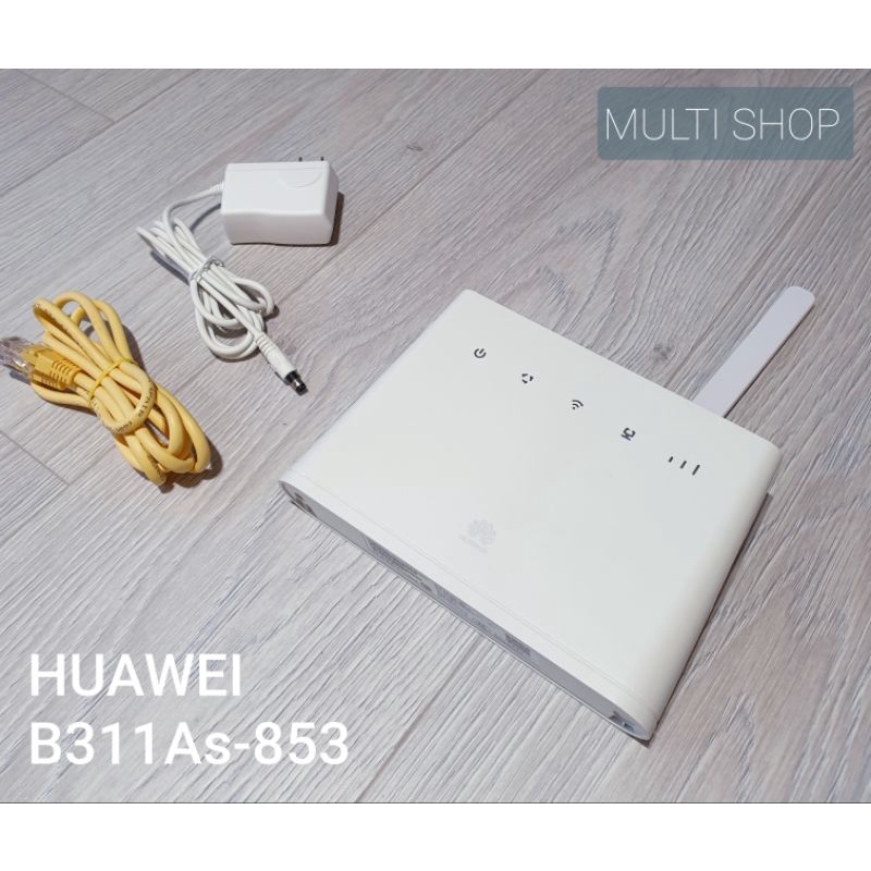 《MULTI SHOP二手好物》HUAWEI華為_TD-LTE無線數據終端機B311As-853(含天線)wifi分享