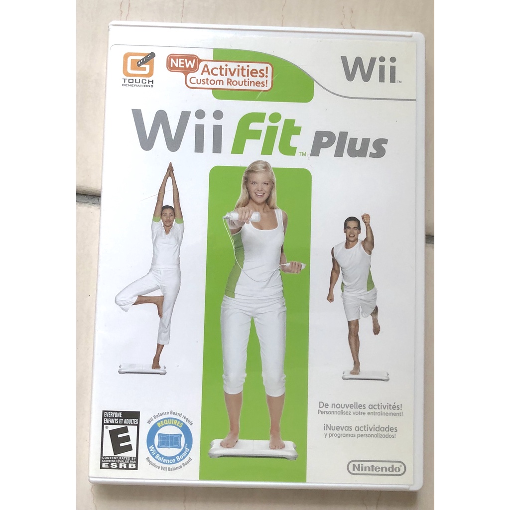 任天堂 Nintendo Wii Fit Plus RVL-RFPE USZ  美規 遊戲片 日本製