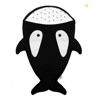 《福利品》西班牙BabyBites鯊魚咬一口 嬰幼兒多功能睡袋 - 小殺人鯨(標準版) 葡萄牙製