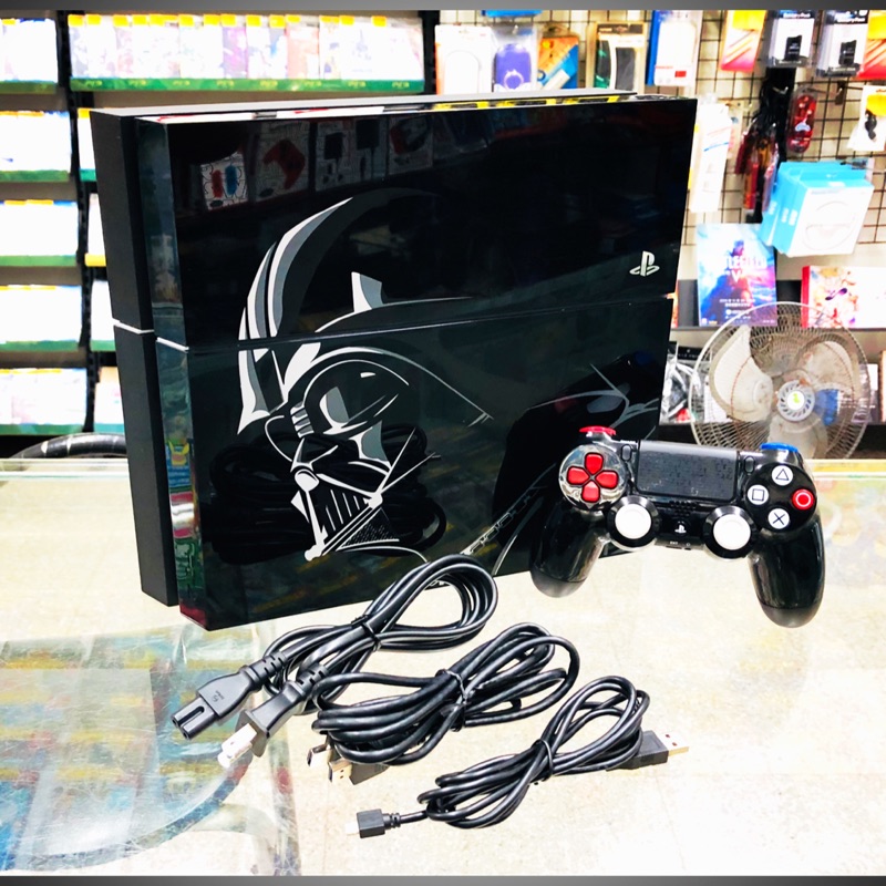 【東晶電玩】 PS4 1207A 500G 主機 星際大戰 黑武士限定機 台灣公司貨、無盒裝(二手、現貨 )