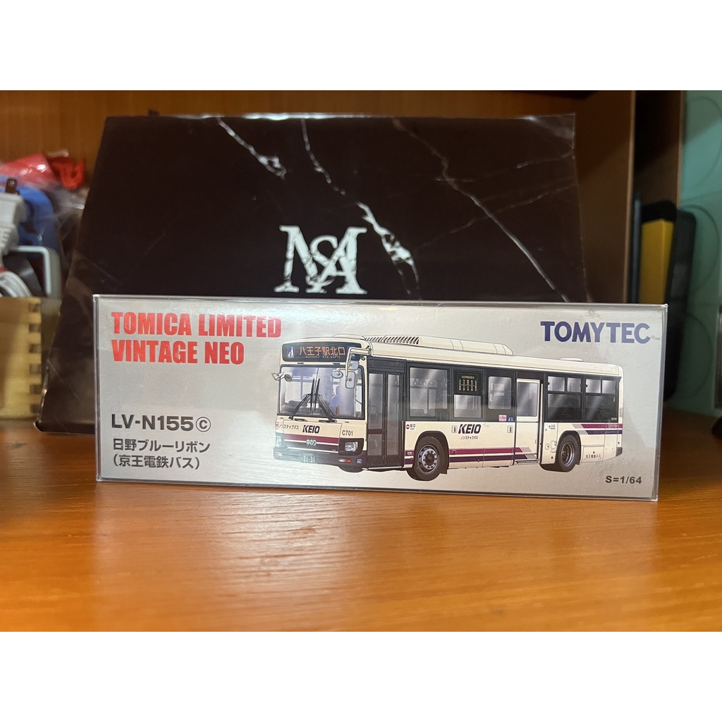 TOMYTEC Tomica TLV LV-N155c HINO 日野 藍絲帶 京王電鐵巴士