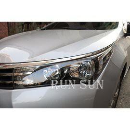 ●○RUN SUN 車燈,車材○● 全新 豐田 14 15 16 ALTIS 11代 原廠型 黑框 大燈 一顆 台灣製造