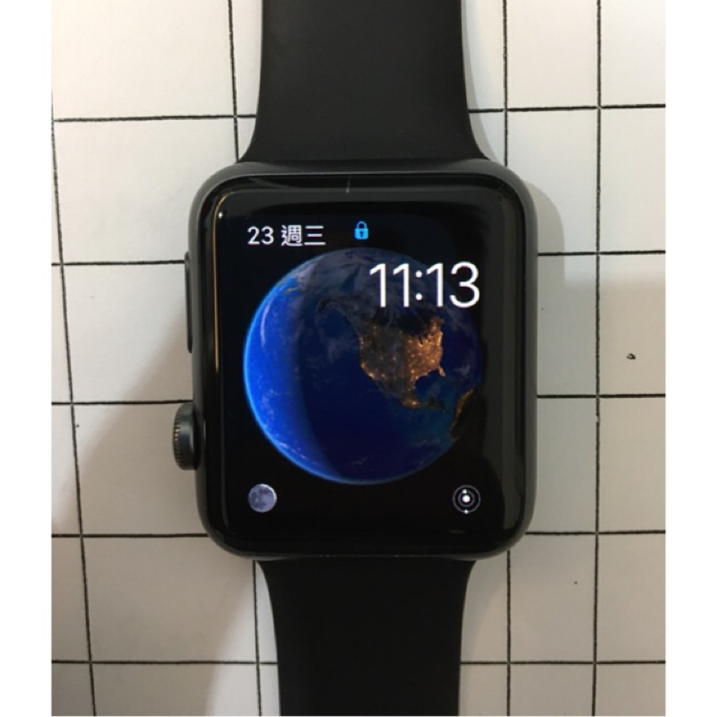 Apple watch 42mm 太空黑 第一代