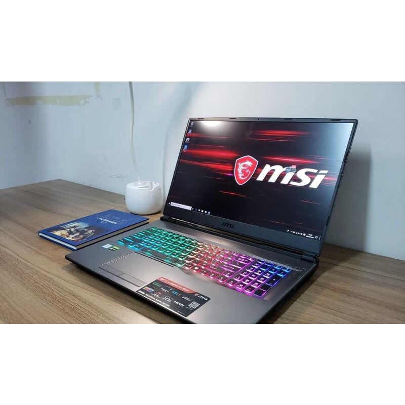 可無卡分期近全新msi筆電 i7 9750H+gtx1660TI 17吋 電競筆電