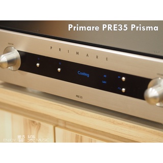 響樂-音響｜瑞典 Primare PRE35 Prisma 網路串流DAC前級擴大機 兩聲道前級 模組化