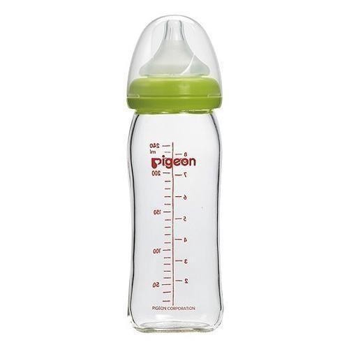 貝親 PIGEON  寬口母乳實感玻璃奶瓶 240ml