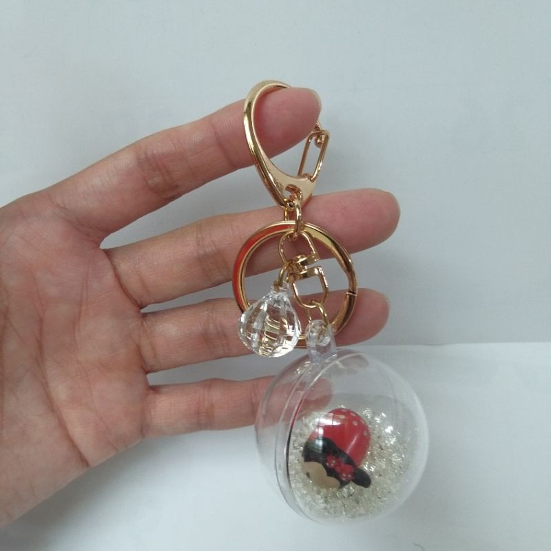 泡泡球 米妮 吊飾 鑰匙圈 現貨