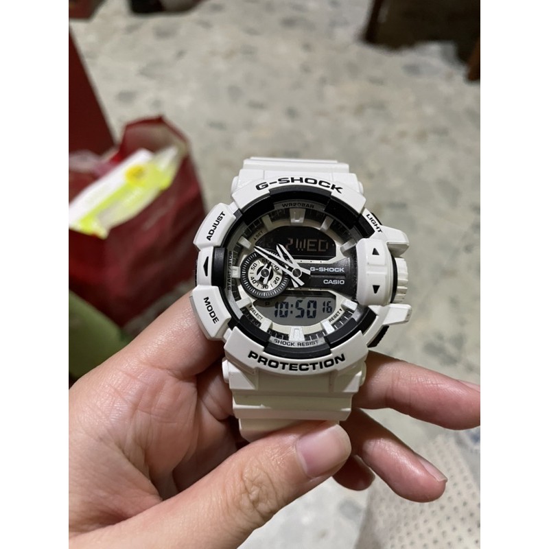 賣二手 白色g shock手錶