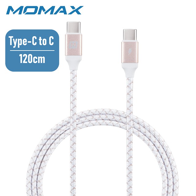 MOMAX Zero Type-C to C 快充傳輸線1.2米(DC13)