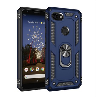 谷歌PIXEL3a 軍士防摔鎧甲手機殼 pixel 3a XL指環支架保護套