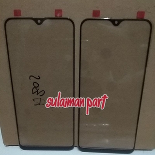 SAMSUNG 前玻璃 LCD 玻璃觸控式螢幕三星 A30S 原裝