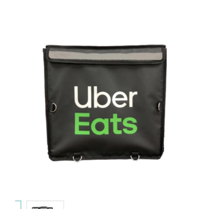 Uber eats原廠第4代上掀式保溫袋大包9成新