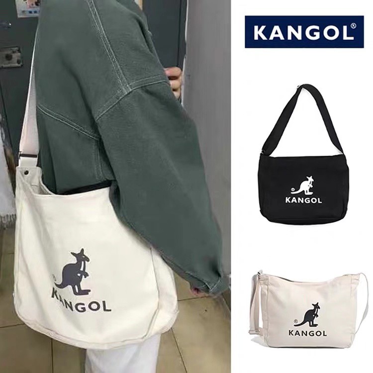 Kangol 帆布包 斜背包托特包 手提包 側背包 肩背包 學生包