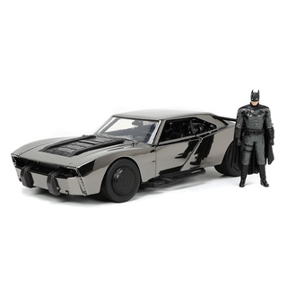 Jada 蝙蝠俠1:24合金車-2022蝙蝠車+蝙蝠俠 Convention Exclusive 限定電鍍色 正版