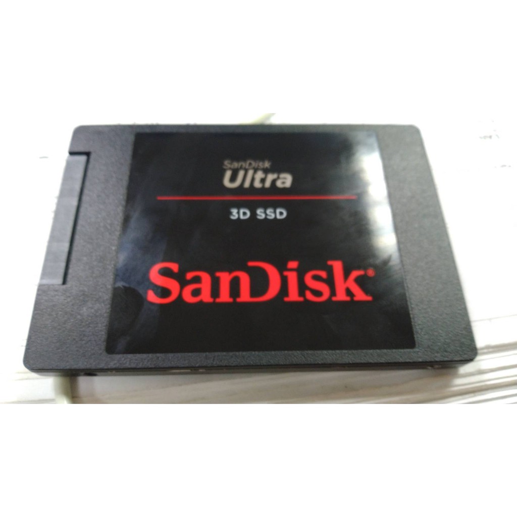 SanDisk Ultra 3D 500GB 2.5吋SATAIII固態硬碟 2019/5購入 保固5年